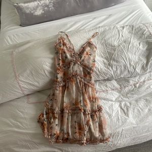 Beautiful flower dress